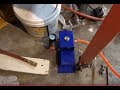 Adding an Eastwood Foot Pedal and Gun to a Habor Freight SandBlasting Cabinet