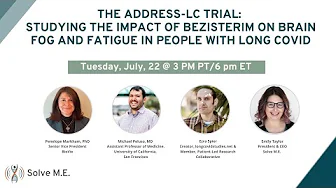ADDRESS-LC Trial: Studying Impact of Bezisterim on Brain Fog & Fatigue in People with Long Covid
