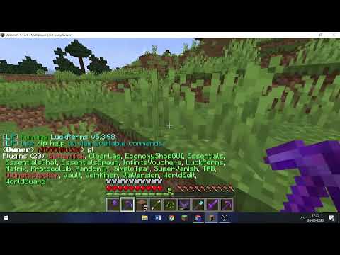 How to install an amazing vanish plugin for Minecraft