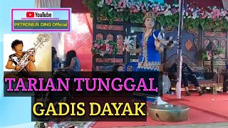 Pesona Tarian Tunggal Gadis Dayak Bahau Dalam Acara Nikah Adat Dayak