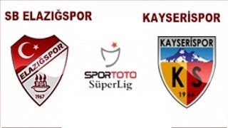 Elazığspor 2-0 Kayserispor 9 Şubat 2014 Pazar Pes14 Versiyonu