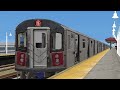 Hmmsim 2 | Bombardier R142 V2 (Unionport Yard Set/New Numberplates) (5) train at Prospect Avenue