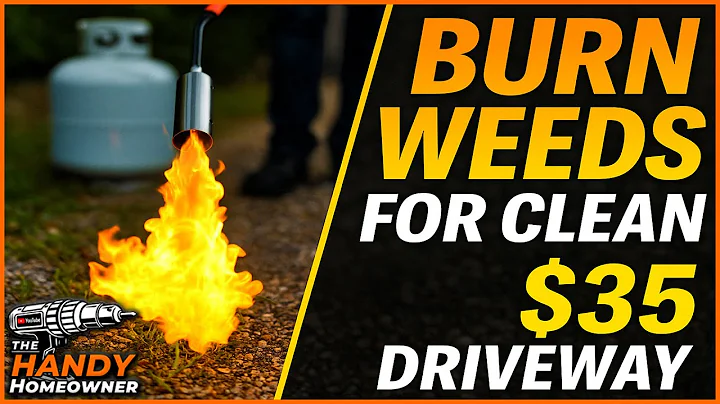I Burned My Driveway Clean – Weed Torch Review & Test