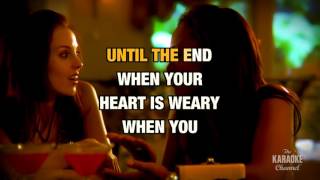 Waiting In The Wings in the style of Diana Ross | Karaoke with Lyrics