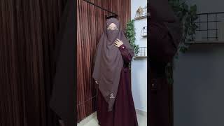 Fk nayla mix abaya fania cantik trendy dan stylish😍 #abaya #hijab #muslimah #frenchkhimar