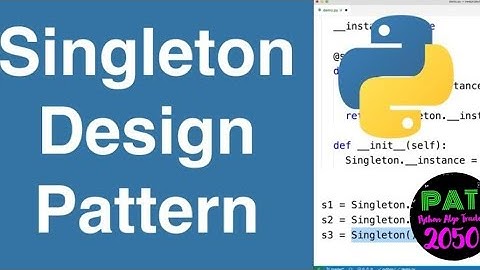 Mastering the Singleton Design Pattern in Python: Ensure One and Only One Instance of a Class! magic