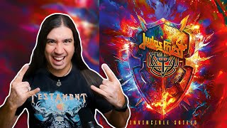 JUDAS PRIEST Invincible Shield - FULL ALBUM REVIEW by an Actual METAL FAN!!!