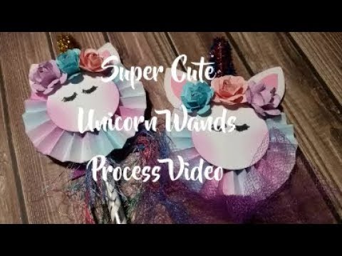 🐎 Super Cute Unicorn Wands w/ Process Video🐎