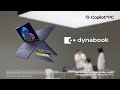 【 Driven by purpose. Accelerated by AI.with Dynabook's Copilot+ PC 】