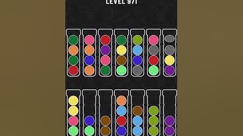 【Ball Sort Puzzle】Level.971