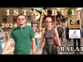 Turkey istanbul city center  walking in balat streets at fener district  april 25th 2024  u4k