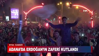 Adana’da Erdoğan’in Zaferi̇ Kutlandi Resimi
