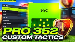 352 = UNSTOPPABLE 🔥 Best FC24 Custom Tactics and Tips ✅