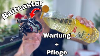 Rollenwartung. Baitcastrolle Pflegen Und Warten. So Wirds Gemacht