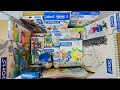 Unboxing Satisfying DOMS Stationery Collection📚 Geometry Box, Acrylic Colour, Sharpener, Eraser, Pen
