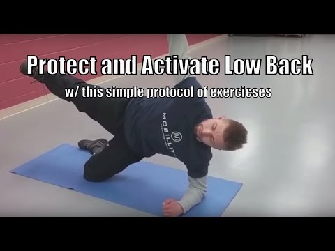 Use These Exercises To Protect Low Back While Training | Mobillity Training ft. Billy Edelen