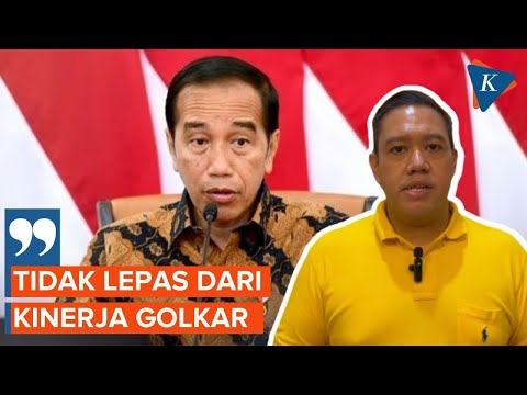 Golkar Klaim Berjasa Tingkatkan Kepuasan Masyarakat terhadap Kinerja Jokowi