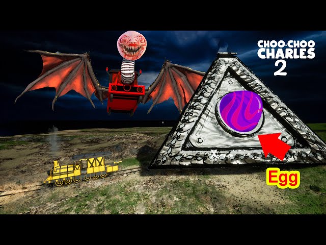 Choo Choo Charles 2 : Eggs In The Pyramid Hatch Monsters 