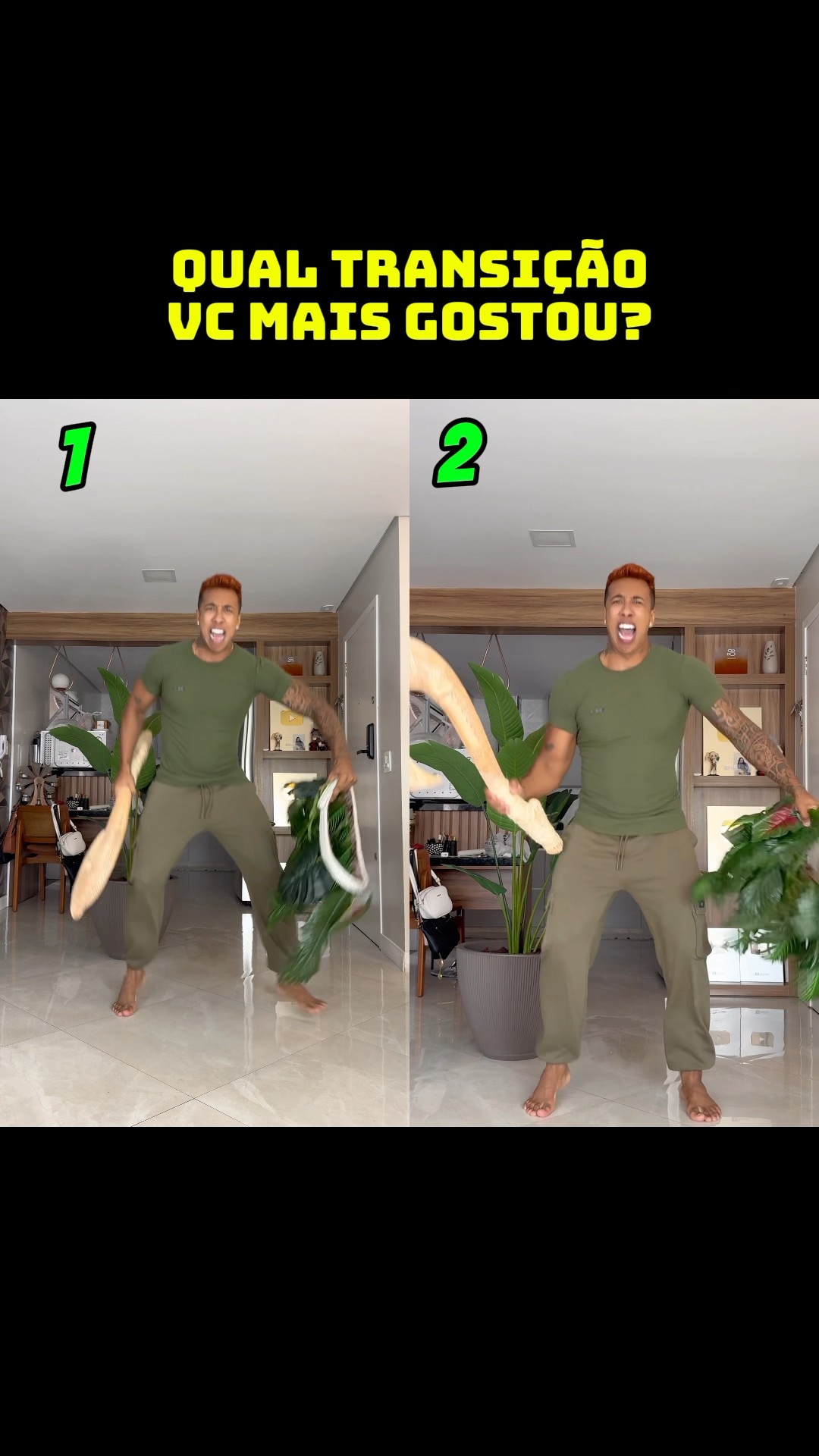 E agora 1 ou 2? #moana #transition #apollosant #fantasy #short #shorts