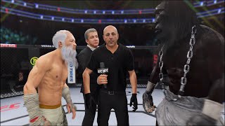 UFC 4 - Old Bruce Lee vs. African Buffalo - Crazy UFC 👊🤪