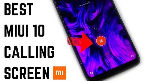 Enable Incoming/Outgoing Call Screen On Miui 10 | Most Awaited Feature Miui 10