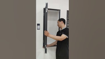 Linkage pocket lock screen window, easy to disassemble and assemble, can avoid enlarged handles