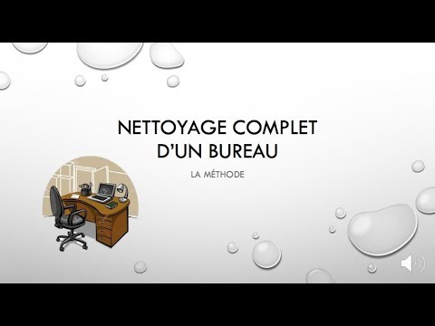 Formation APH nettoyage bureau - YouTube