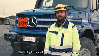 Mercedes-Benz Zetros 3351 6x6 fuel truck customer testimonial