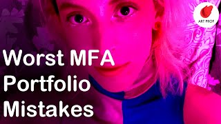 WORST MFA Portfolio Mistakes: You Can Avoid This!