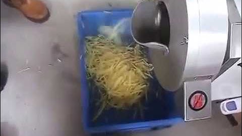 Máy thái lát sợi gừng, máy bào sợi đu đủ, cà rốt, khoai môn làm gỏi, máy thái sợi FC 312