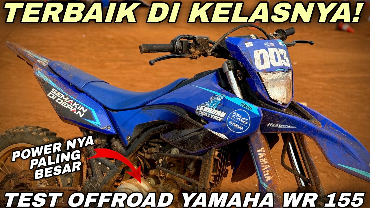 TEST TURUN KE SIRKUIT‼️YAMAHA WR 155 R
