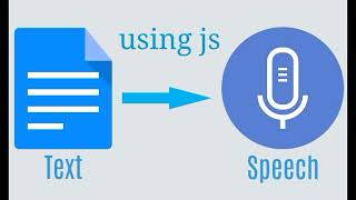 convert text to speech using ....@javascript