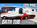 CLASS A RV WITH BATHTUB FOR $39,995! USED RV SHOPPING