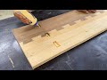 Unique Woodworking Project With Basic Tools // Idea For A Simple Bench You Can Build Today!