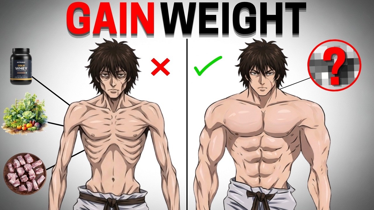 How to GAIN WEIGHT FAST (COMPLETE Guide for SKINNY Boys)
