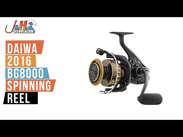 Daiwa 2016 BG8000 Spinning Reel