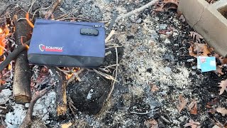 Real Fire Test! Is Roloway Fireproof Bag Actually Fire Proof?