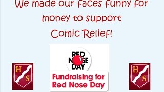 Hamstel Junior School - Making Funny Faces For Comic Relief 2015
