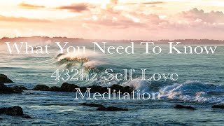 정서적, 신체적 정화를 위한, Raise Positive Vibrations 432 Hz Love Healing Frequency 🌊 Deep Meditation Music