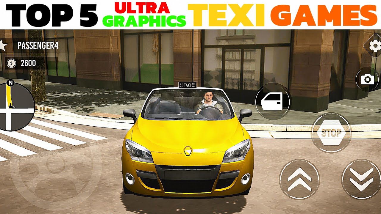 TOP 5 HIGH GRAPHICS, PC LEVEL TAXI वाले GAMES वो भी PHONE के अंदर 😍🤑