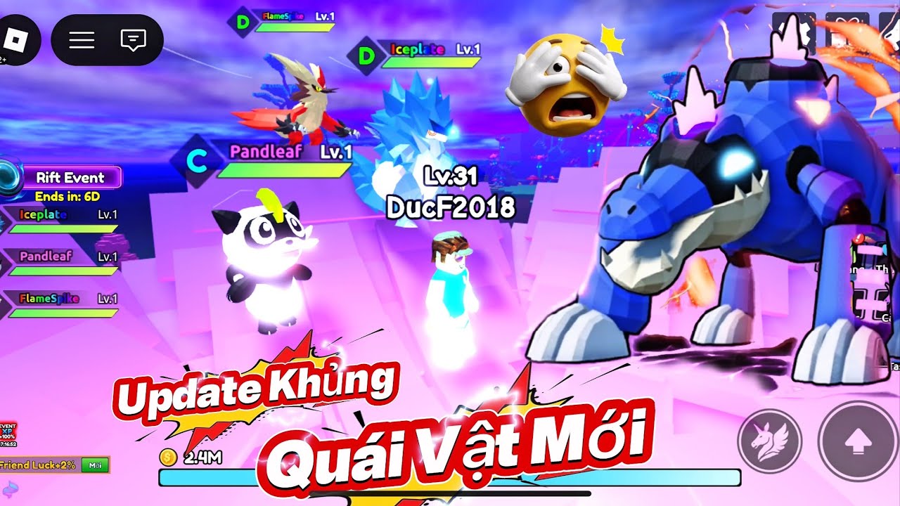 Update Catch a Monster ( Bắt Một Con Quái Vật ): Pet Mới, Nhiệm Vụ Mới...Và Vô Số Phần Quà Chờ Bạn