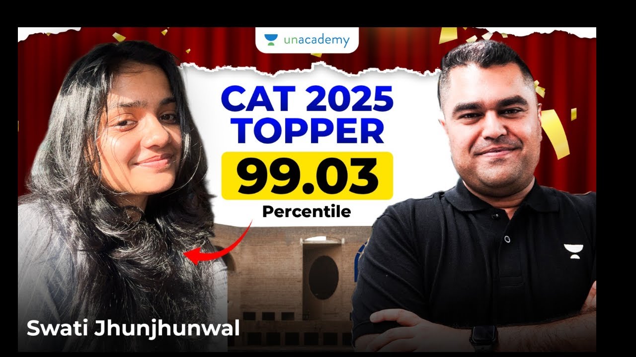 CAT 2025 Topper 🔥 99.03%ile! | CAT 2026 Advice by Amit Sir - YouTube