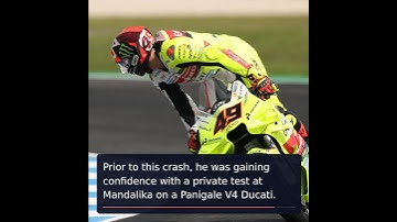 Thumbnail of Di Giannantonio's Setback: MotoGP Testing Post-Septang Crash