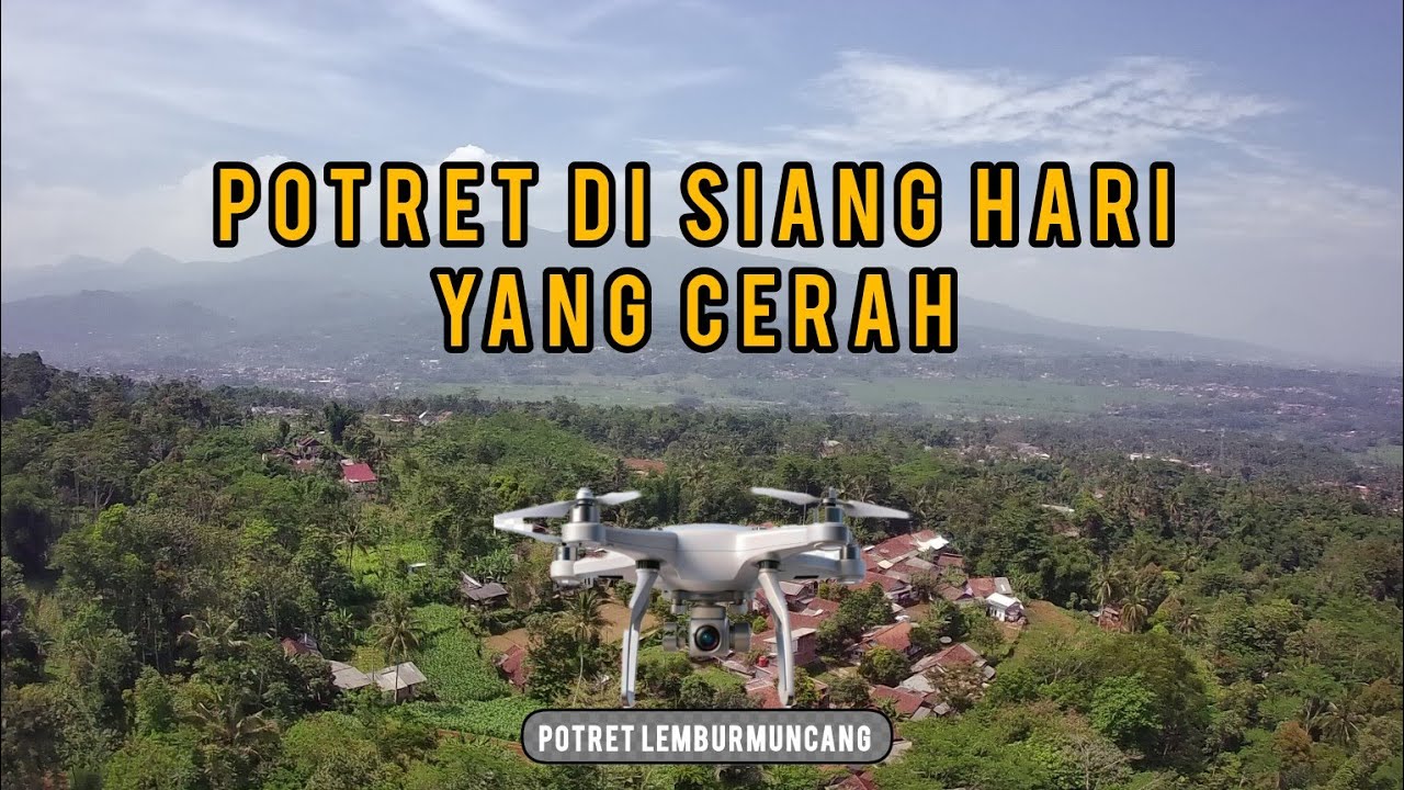 Suasana di siang hari yang cerah 