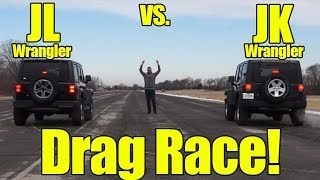 2018 Jeep Wrangler JL vs Wrangler JK! How Much Faster is the new JL Wrangler than the JK?