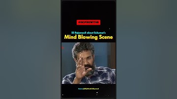 Rajamouli shocked by Sukumar 🤯📽️