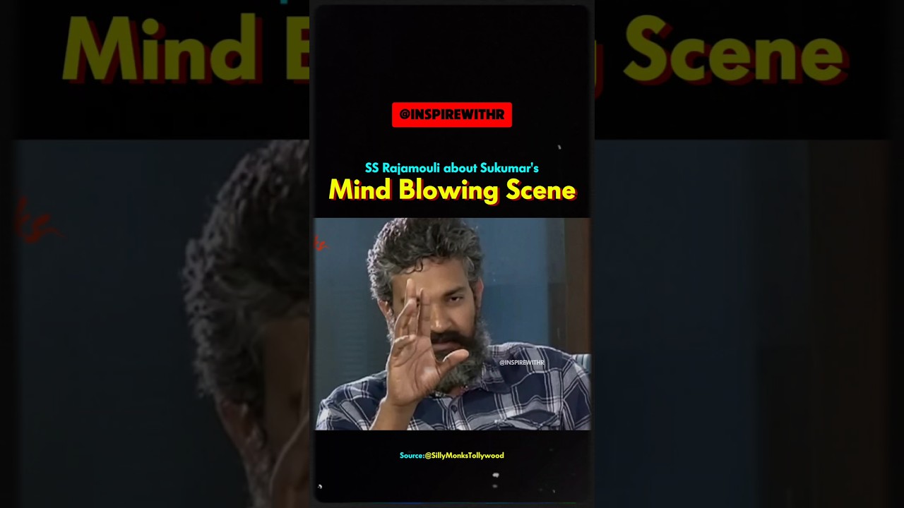 Rajamouli shocked by Sukumar 🤯📽️