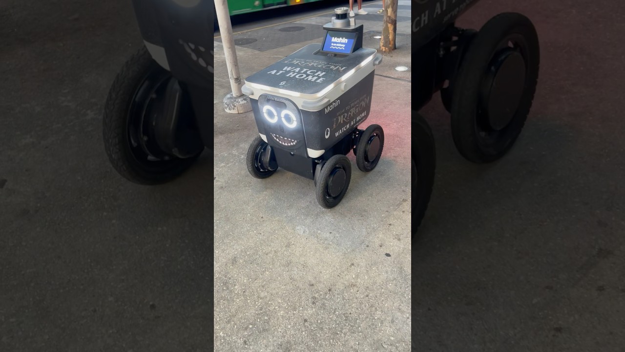 Cutest Delivery in Town 🤖 