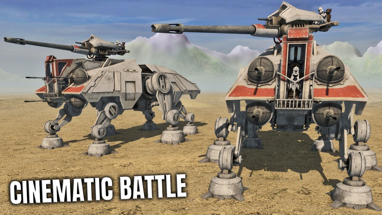 STAR WARS CINEMATIC BATTLE - Clone Troopers vs Droid Invasion | Men of War: Ultimate SW Mod (4K)