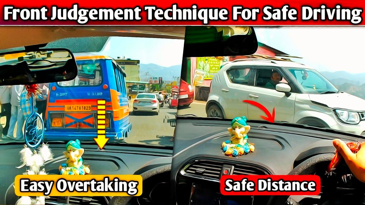 How To Take Front Judgement While Driving Easy Driving Lesson 👍🏻 - YouTube